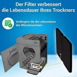 2025 Beko Torktumlare Filter Ersättning 2964840100 för DE8635rx DS7512pa Torktumlare