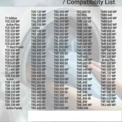 10 Filter för T1 Torktumlare 9164761 Ersättningsdel för Torktumlare [DB]