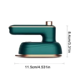 2 i 1 Mikroångstrykjärn Mini Strykbräda Bärbar Resekläder