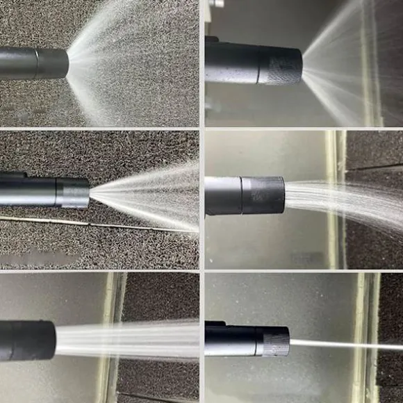 15 m Högtryckstvättspistol för biltvätt Aluminiumlegering Slangpistol Korskoppling