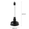 100 mm (4 tum) Vaskrensare med 225 mm (9 tum) Plasthandtagsdiameter, Vit/Svart