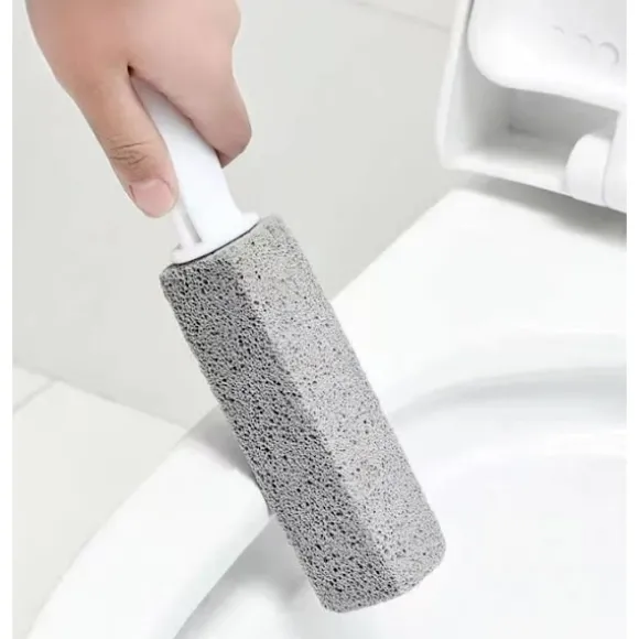 1 Pack Toalett-Pumice Delar Rengöringsborste Djup Dekontaminering Flerfunktions Kakel Sänka Rengöringsverktyg Skala Fläckborttagare