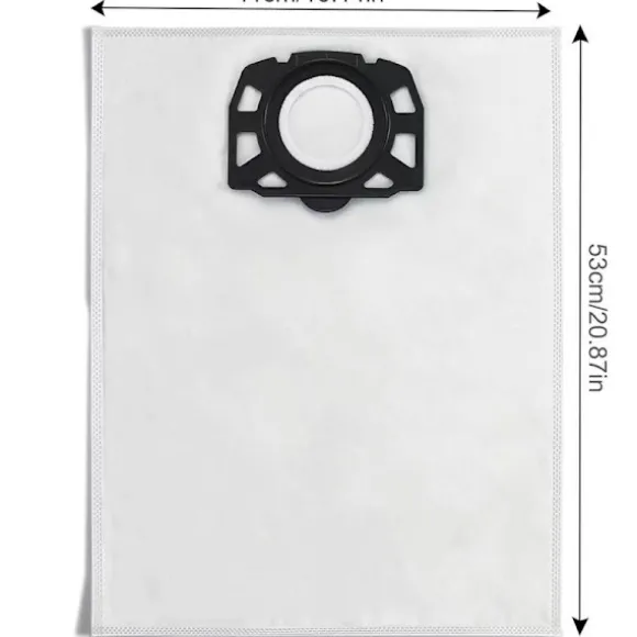 10 påsar för Kärcher WD4 WD5 WD6 MV4 MV5 MV6 dammsugare - FX-