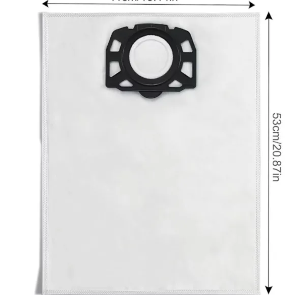 10 påsar för Kärcher WD4 WD5 WD6 MV4 MV5 MV6 dammsugare - FX-