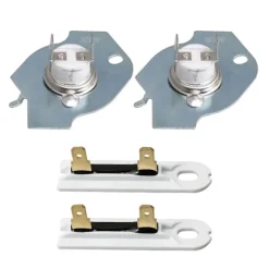 4 st 3399848 & 694511 Termosäkring Kit Ersättning för Maytag Torktumlare
