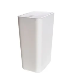 1/3 st avfallsbehållare Papperskorgen VIT 3 STK 3 STK white 3pcs-3pcs