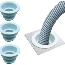 3 st avloppstvättmaskin, avloppsslang, deodorant, silikonpropp, tvättmaskin avloppsvatten