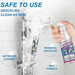 1-3 st Badrumsavskalningsspray, rengöringsmedel för envisa fläckar, avkalkningsmedel för badkar, toalett, dusch 2pcs
