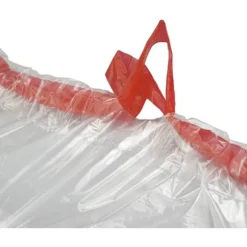 120 st 45cm*50cm transparenta sopsäckar med dragsko