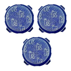 3 st dammsugarfilter för SAMSUNG Jet 75 Jet 90 Jet 70 Jet 75+ Jet 60 dammsugare reservdelar nr DJ97-02649A