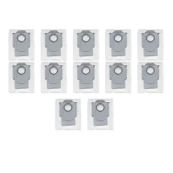 12 st dammsugarpåsar för Qrevo, Qrevo Pro, Qrevo S, Qrevo MaxV, Qrevo Master, P10, P10 Pro robotdammsugare