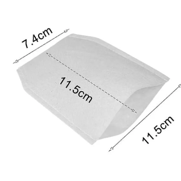 10 st Dammsugarpåsar med filter för Makita Cl106 Cl183 Dcl180 Cl060 Bcl180 Bcl180z Bcl180zw Bcl140 Dammsugardelar