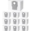 10 st dammsugarpåsar tillbehör för Xiaomi Roborock S8+/S8 Pro Ultra S7 MaxV Ultra/S7 Pro Ultra/Q7 robotdammsugare