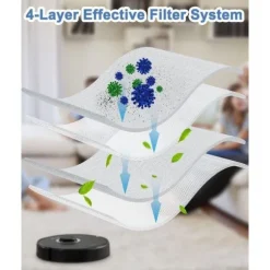 10 st dammsugarpåsar tillbehör för Xiaomi Roborock S8+/S8 Pro Ultra S7 MaxV Ultra/S7 Pro Ultra/Q7 robotdammsugare