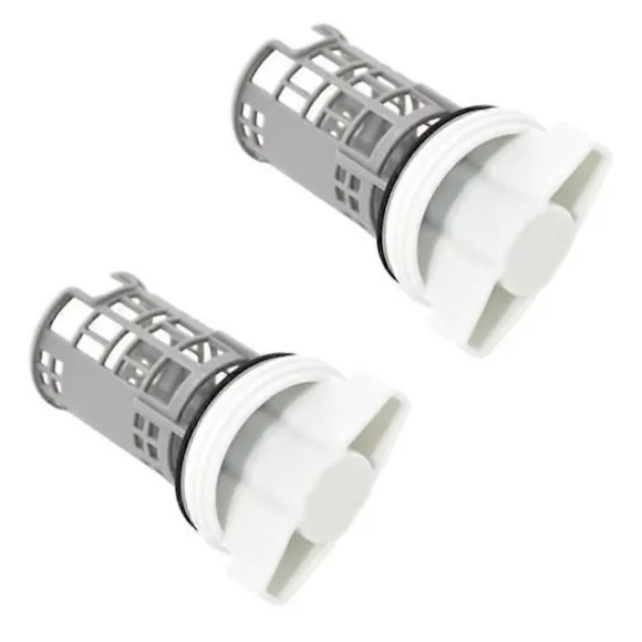 2 st DC97-16991B Tvättmaskin Avloppspump Filter Tvättmaskinsfilter Ersätter 4000059 AP5800143 PS