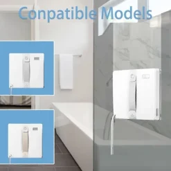 10 st. ersättningsdelar för Ecovacs Winbot Mini, rengöringsdukar, rengöringsduk i mikrofiber