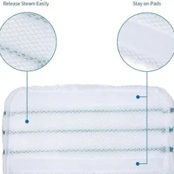 10 st Ersättningsdynor för Sladdlös Elektrisk Roterande Mopp Sopmaskin Trådlös Elektrisk Roterande Mopp Replac[PB]—yux