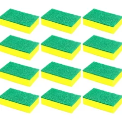 10 st köksvampar, dubbelsidig exfolierande svamp, mycket absorberande, lätt att torka och återanvändbar