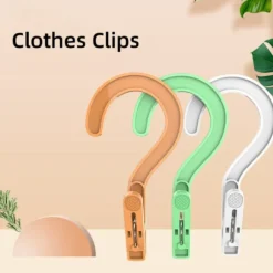 6 st Klädnypor Torkklämma GRÖN green