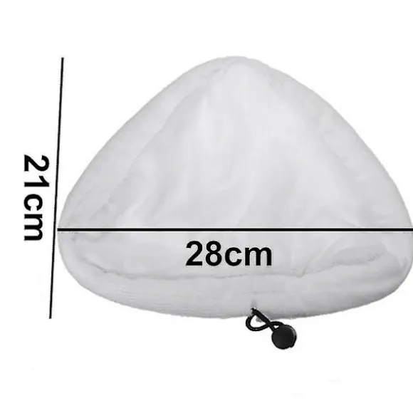 6 st Mikrofiber Ångmopp Rengöringsdynor Ersättningsångmopp Kompatibel med H2o X5 H20 Tvättsbara