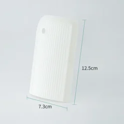 2 ST Mini Spegeltorkare Multifunktion Återanvändbar glasfönsterrengöringsborste Pure White