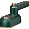 1 st Mini Steam Iron - Portable Ironing Machine 20s Quick Heating Ceramic Soleplate, Wet Ironing for Home and Travel