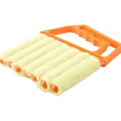 1 st orange persiennborste - Tvättbar och enkel att använda