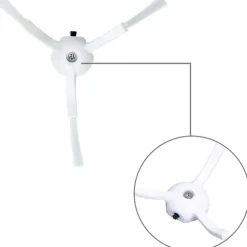 6 st SidoBorstar Ersättning för S6 S6 Pure S5 S5 Max S4 E4 E20 E25 E35 C10 S50 S51 Robotdammsugare