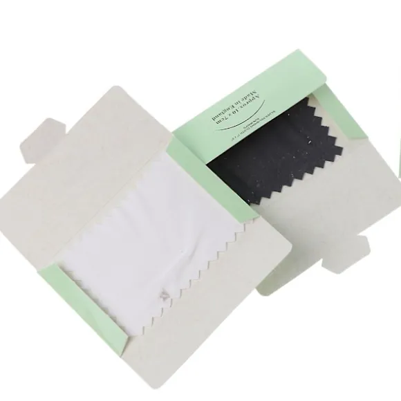 10 st Silver Polishing Cleaning Cloth Håller Smycken Rena Och Blanka Gröna