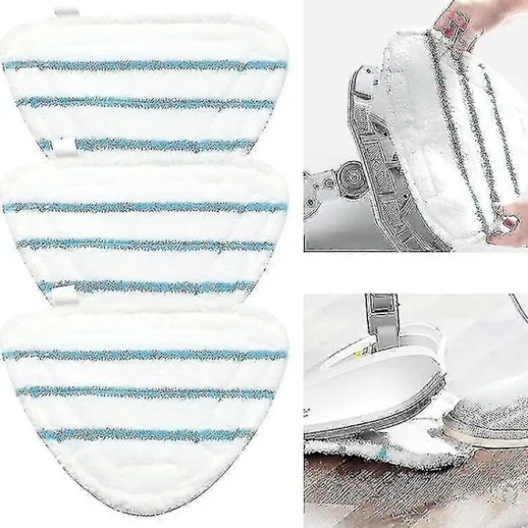 4 st Silvercrest Lidl Universal Ångmoppskydd Tillbehör För Ångrengörare (FMY)