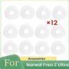 12 st Städtrasor kompatibla med Freo Z Ultra Robotdammsugare Reservdelar