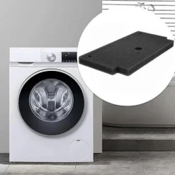 6 st Torktumlare Svampfiltermatta för Bosch 12022801 för Constructa CWK3R200/02 för Siemens WQ33G2C90/01 [BR] Black