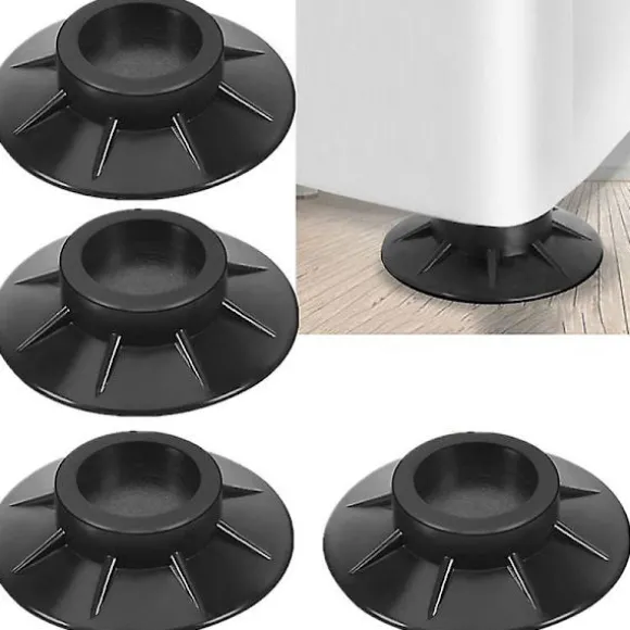 4 st Tvättmaskin Gummistöd Dämpare Stativ Halkskydd
