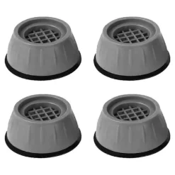 4 st Tvättmaskin Stötdämpande Matta Anti-Vibrations Ben Stopp Fot Pad Fötter Pads [DB]
