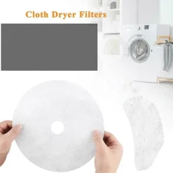 30 st Universal Torktumlare Avgasfilter, Ersättningsfilter för Torktumlare, Kompatibel med för Magic