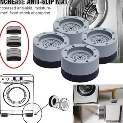 4 st Vibrationsdämpare, Universell Vibrationsdämpare, Tvättmaskin