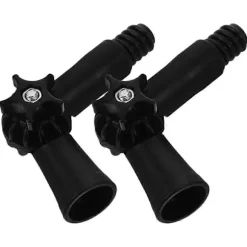 2 st Vinkeladapter Stångförlängning Gångjärnstips Universal Moppstång Tillbehör Vinkeladapter För Fönsterputsborste Valfri Standardgängad Spets Black 13.50X5.20X3.50CM | Fyndiq