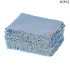 100 st/förpackning Glasduk Linsrengörare Dammborttagare Bärbara Våtservetter Non-woven Fa