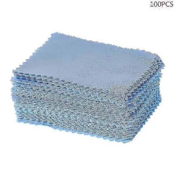 100 st/förpackning Glasduk Linsrengörare Dammborttagare Bärbara Våtservetter Non-woven Fa