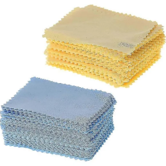 100 st/förpackning Glasduk Linsrengörare Dammborttagare Bärbara Våtservetter Non-woven Fa
