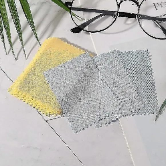 100 st/förpackning Glasduk Linsrengörare Dammborttagare Bärbara Våtservetter Non-woven Fa