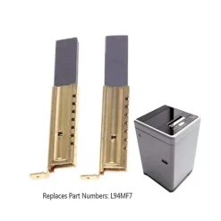 4 st/set Kolborstinsats i kolfiber för tvättmaskin L94mf7
