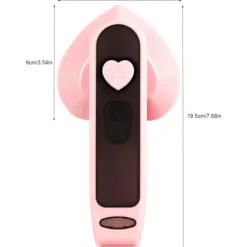 1 styck (Rosa) Bärbar Mini Strykjärn, Handhållen Ångstrykjärn,