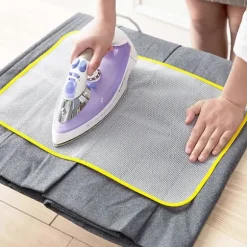 8 stycken Strykduk, Strykunderlägg för Enkel Strykning och Skydd, Skyddande Nätduk Strykdukspad 60 X 40 (Slumpmässig Färg)