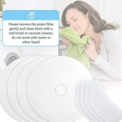 30 Stycken Torktumlare Avgasfilter, Universal Bärbar Torktumlare Luddfilter Ersättning Kompatibel med W-Perfet