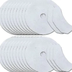 30 stycken torktumlare avgasfilter, universal bärbar torktumlare luddfilter ersättning kompatibel.