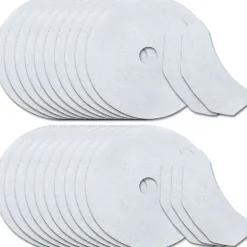 30 stycken torktumlare avgasfilter, universal bärbar torktumlare luddfilter ersättning för Panda/-AS
