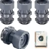 4 stycken tvättmaskins anti-vibrationsmattor, justerbara tvättmaskins anti-vibrationsdynor, anti-vibrationsfötter för tvättmaskin