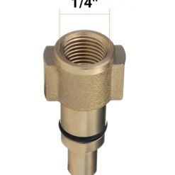 Adapter Bayonet för Hogtryckstvätt – Mässing | 1/4
