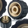 Adapter M22 till 1/4" för Högtryckstvätt – för Anslutning av Tillbehör | Invändig Gänga M22X1,5 och 1/4" | Kompatibel med Kärcher HD HDS